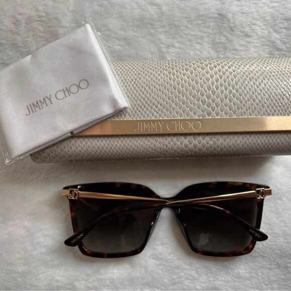 Jimmy Choo Sunglasses - Havana & Black - Picture 5 of 5